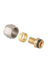 Соединитель коллекторный обжимной для полимерной PEX трубы 16 (2,2) Valtec VTc.709.N.1622