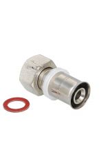 Соединитель пресс с накидной гайкой 20х1/2&quot; Valtec VTm.222.N.002004