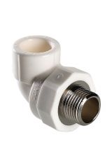 Угольник PPR с переходом на нар. р. 40х1&quot; Valtec VTp.753.0.04006