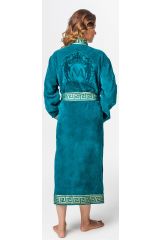 Халат для ванной банный махровый Миглиоре (Migliore), Tesoro, зеленый, 46-48